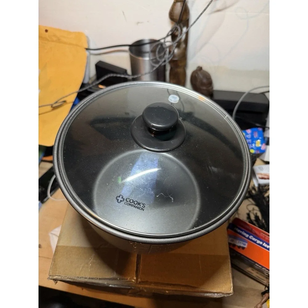 Cook's Companion Rice Cooker Pot & Glass Lid‎ Replacement – New